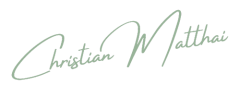 White Modern Minimalist Signature Brand Logo